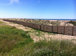Mobi-Fence™ TRI-X BIODEGRADABLE Sand and Dust Fence 30m x 1m high.