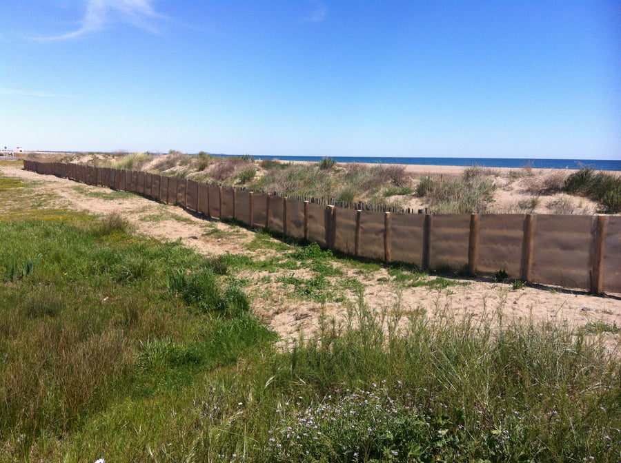 Mobi-Fence™ TRI-X BIODEGRADABLE Sand and Dust Fence 30m x 1m high.