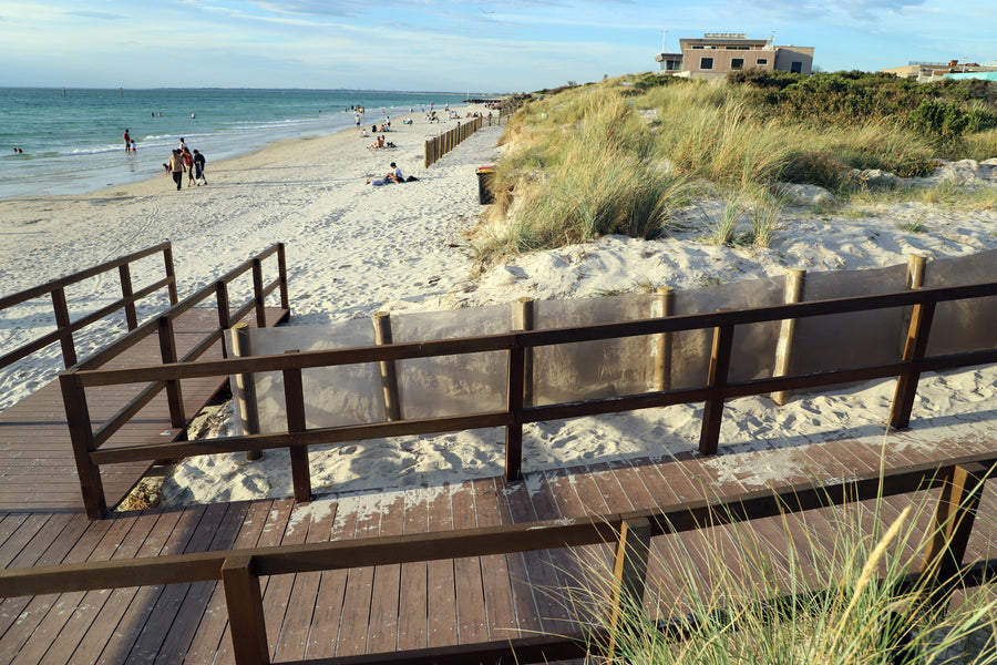 Mobi-Fence™ TRI-X BIODEGRADABLE Sand and Dust Fence 30m x 1m high.